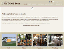 Tablet Screenshot of fairbrossen.com.au